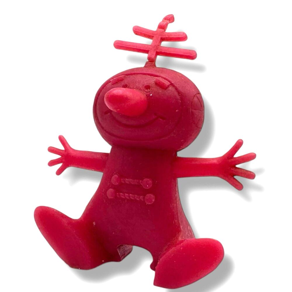 Vintage NABISCO SPOON Sitter CRUNCHY Cereal Toy Alien Rare Figurine 50s 60s